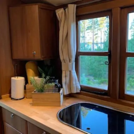 Casa de Férias Off-grid Minihus Pa Finnskogen. *